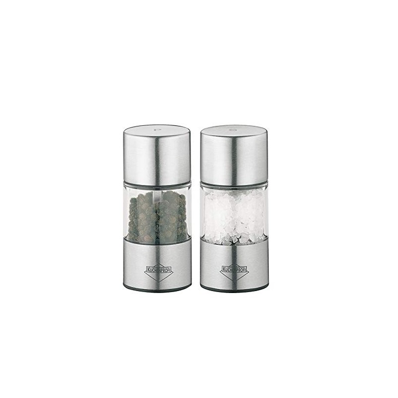 Kuchenprofi Vienna Salt and Pepper Set - Stainless Steel Grinder