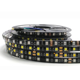 FOLGEMIR 5 m LED Strip, Cold White, 5050, 300 LEDs Strip, DC 12 V, Waterproof Light Strip, Mild Backlight