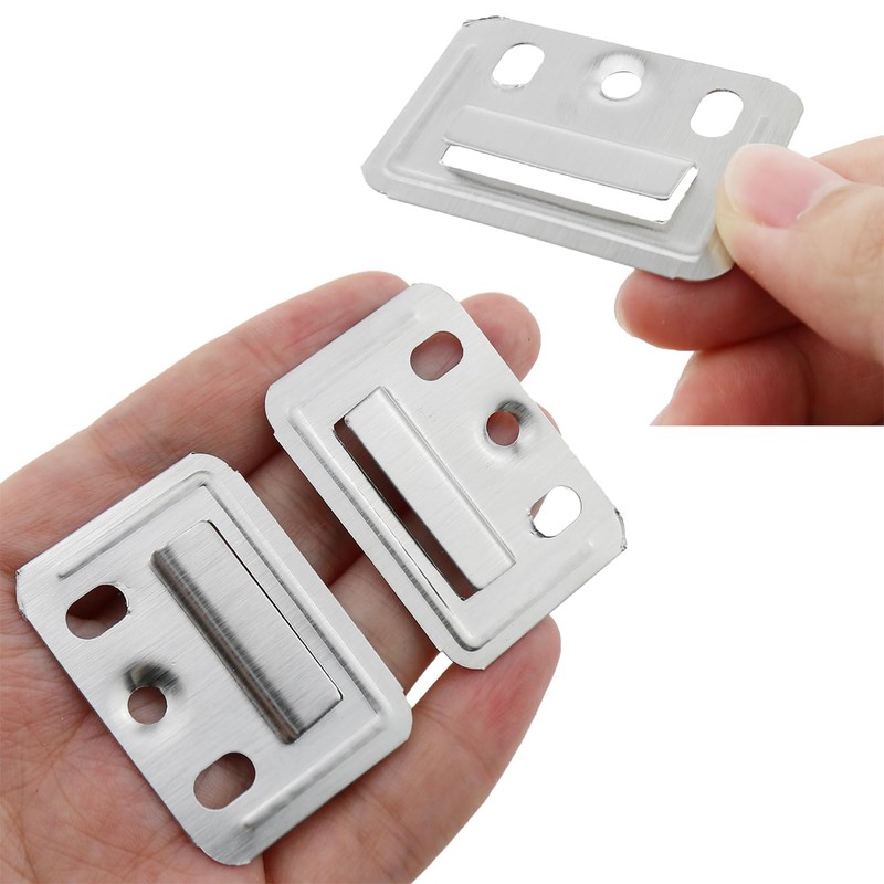 Heyous 25PCS Wall Panel Fixings Furniture Fixings Wall Panel Clips