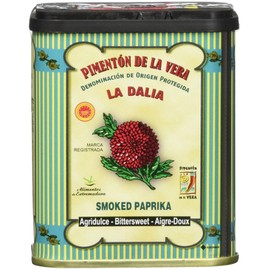 La Dalia Smoked Paprika Trio from Spain, Hot, Sweet & Bittersweet, 2.5 Ounce (Pack of 3)