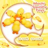 9 Pcs Duck Mochi Squishy Toys for Kids Party Favors,