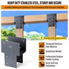 Wocepu 2 Pack Heavy Duty 6x6 (Actual 5.5"x5.5") Stainless Steel
