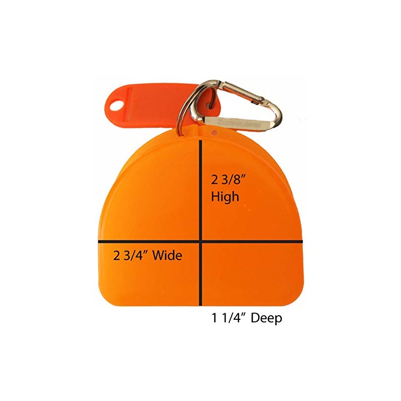 Zumoe Decorated Retainer Case - Young Love- - Orange