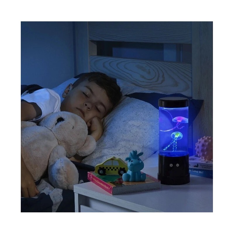 Merkury Innovations Jellyfish Lamp Motion & Multicolor Leds - Easy