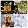 50 Pcs Clear Artificial Ice Cubes 18 mm Reusable Artificial