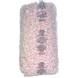 Storopack Packing Peanuts 3.5 cu ft - 1 Bag Pink Anti Static Popcorn Free Shipping