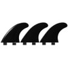 Eacam 3PCS Surfboard Fin Thrusters Fins Fiberglass Nylon Surf Fins