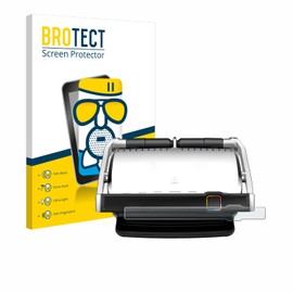 BROTECT Anti-Glare Protective Glass for Tefal OptiGrill Elite XL Protective Film Tempered Glass Matt [Extremely Scratch-Resistant 9H, Anti-Reflection]
