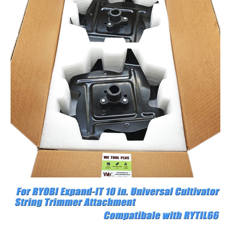 WETOOLPLUS Cultivator Tines Replacement Blade Set Compatible with RYOBI Expand-IT