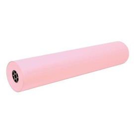 Pacon Paper Rolls, 36-inch x 1000 ft, 1 Roll, Pink (PAC101204)