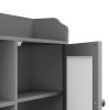 SEGAWE Modern Over The Toilet Space Saver Wooden Storage Cabinet