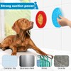 MooonGem Dog Lick Pad, Pet Bathing Grooming Distraction Wall Mounted