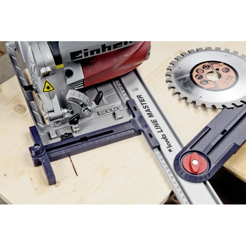 kwb LINE Master Machine Guide, Universal Guide Rail for Jigsaws,