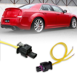 VANKUB 2 PCS Side Marker Light Pigtail Connector Wires for Chrysler 300 2015-2023 Front/Rear Side Marker Lights, Replace #68213844AD, 68213845AD, 68214402AD, 68214403AD