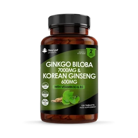 New Leaf Products Ginkgo Biloba, Korean Ginseng Tablets