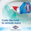 Clorox Toilet Bowl Cleaner Bleach, Rain Clean, 24 Fluid Ounces,