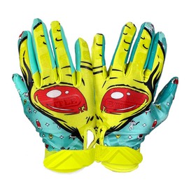 Battle Sports Alien - Guantes de fútbol para jóvenes y adultos
