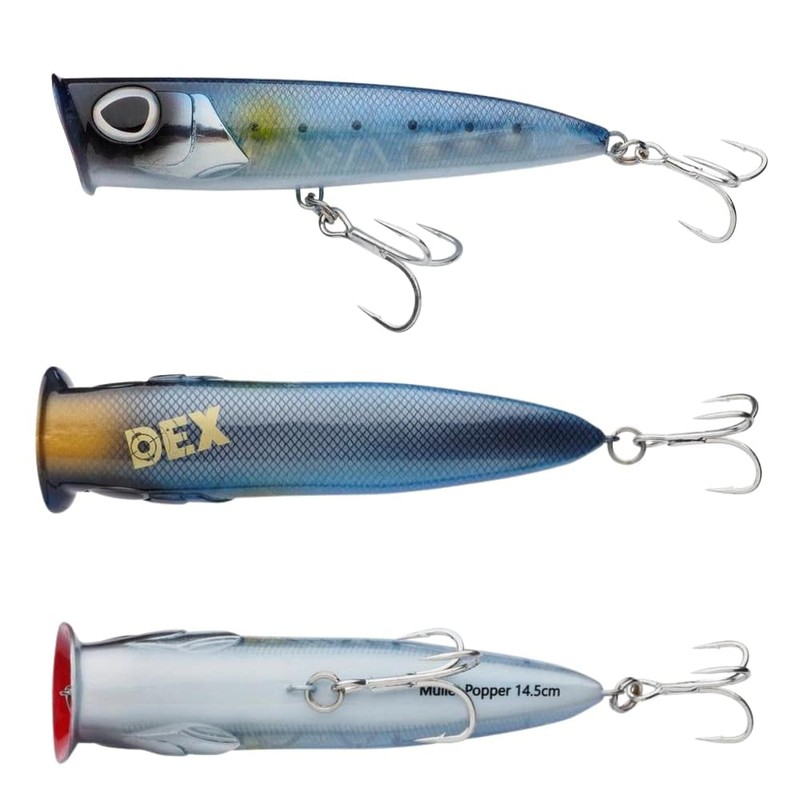 BERKLEY DEX Mullet Popper 145 mm - Fishing Hook (145