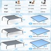 SZEE Elevated Dog Bed, Cooling Dog Cot Bed, Support Up