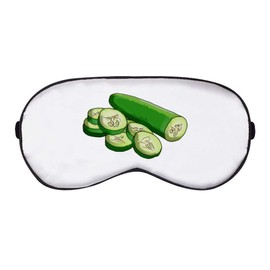 'Sliced Cucumber' Sleep/Travel Eye Mask (EY00010564)