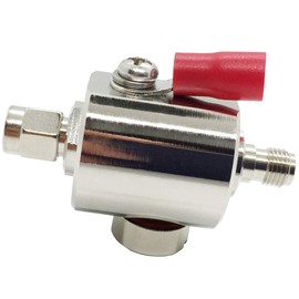 SMA Lightning Arrestor Coaxial Cellular & GPS SMA Coax Surge Protector SMA Male to SMA Female 0-6GHz 50 Ohms (6G Lightning arrestor Male to Female)