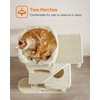 Feandrea Cat Tree, 61-Inch Cat Tower for Indoor Cats, Plush