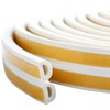PRUGNA 20Ft Door Seal Weather Stripping, Window Rubber Seal Strip
