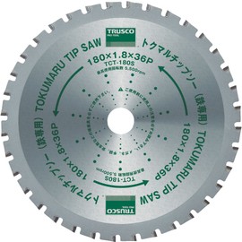 TRUSCO TCT-180S Toku Multi Tip Saw For Iron Φ180