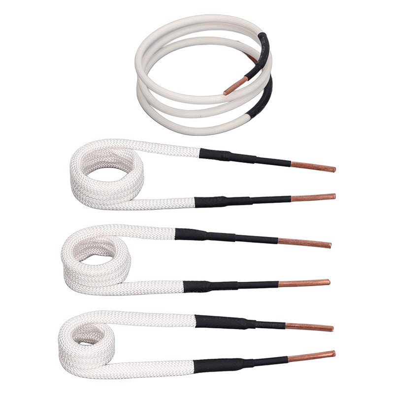 4PCS Induction Heater Coils 3.0mm Brass Core Electric Heat Induction