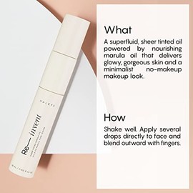 Haleys Aceite Marula Color Invent Sheer Claro Frío Tinte Piel Hidratante Base Maquillaje Facial Hidrata Tonos Flexibles