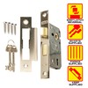 TSS 3 Lever Mortice Sash Lock for Internal Doors 2.5"