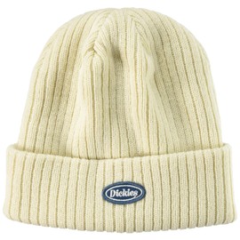 Dickies LOGOWAPPEN KNITCAP Unisex Adult Beanie, white (off-white), 57 to 59 cm