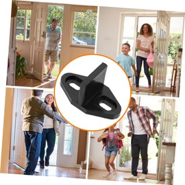 TEHAUX 6 Sets Barn Door Stoppers Door Wedge Stoppers Anti-swing Hardware for Cabinets