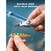 HOOK-EZE Fishing Line Cutter, Fly Fishing Nippers with Retractors and