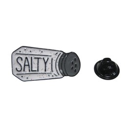 Salty Salt Lapel Pin