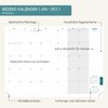 BEZEND BEZEND Kalender 2025 Buchkalender A5 auf Deutsch. Hardcover Terminplaner