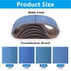4 x 36 Sanding Belts, 4x36 Inch Zirconia Sanding Belts,