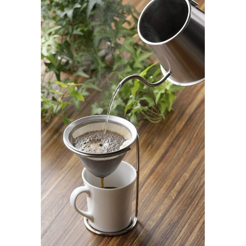 KOGU 42343 Tsubamesanjo Coffee Kettle Double Drip Pot Pro [Made