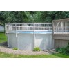 Aqua Select Above Ground Swimming Pool Resin Safety Pool Fence