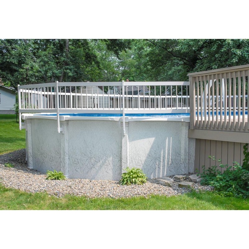 Aqua Select Above Ground Swimming Pool Resin Safety Pool Fence