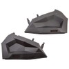 TUSK Plastic Lower Door Inserts Black Durable UTV Side Protection