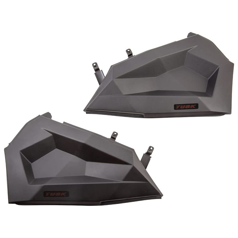 TUSK Plastic Lower Door Inserts Black Durable UTV Side Protection