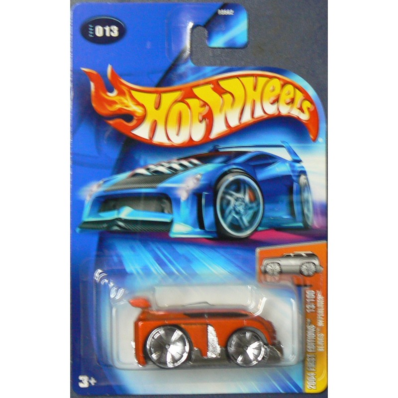 Mattel Hot Wheels 2004 Blings 1:64 Scale Orange Hyperliner Die