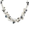 AeraVida Sophisticated Elegance Cultured Freshwater Pearls and Simulated Milky Quartz