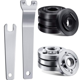 100mm Angle Grinder Replacement Parts - Angle Grinder Spanner wrench, Grinder Inner Flange Nut & Grinder Outer Flange Nut Compatible with Makita