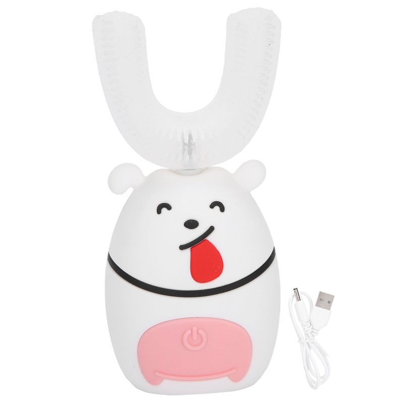 U Shaped Automatic Toothbrush Electric IPX7 Waterproof Children Kids Toothbrush7-12