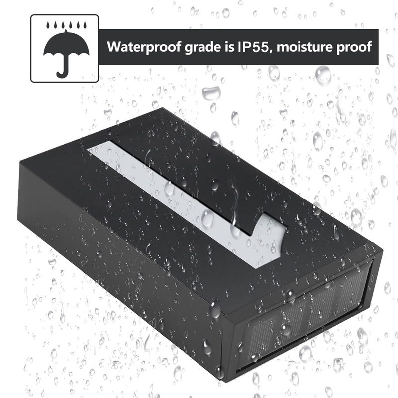 Luz de Número de Casa Solar LED, 0-9 Luz de