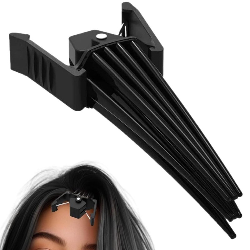 前髪クリップ 前髪たちあげクリップ 2個入り 根元立ち上げクリップ ヘアピン 前髪 自然 痕跡がない 毛量向上 薄毛改善