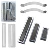 TUOREN Guitar Fret Leveler Tool Kit Include 3Pcs Single Fret