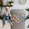 Calendar Magnets for Whiteboard - 61pcs Boho Magnetic Monthly Calendar